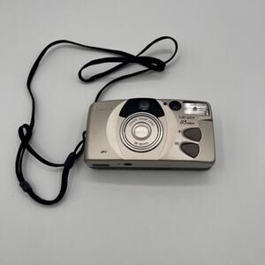 CANON Vtg Sure Shot 85 Zoom 35mm Film Camera- Powers On